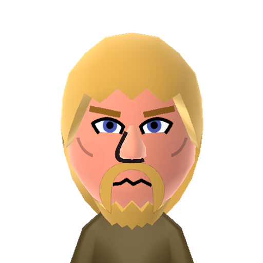 Ulfric Mii character: Jarl of Windhelm and leader of the Stormcloak Rebellion in Skyrim.