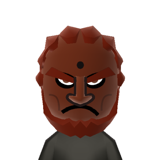 Ganendorf Mii character: These are extracted and derived from the Mii Central Miis from the 3DS Miitopia.