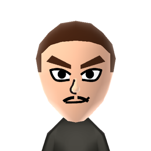 Dio Zlatan Mii character: NNID: RobySkywalker