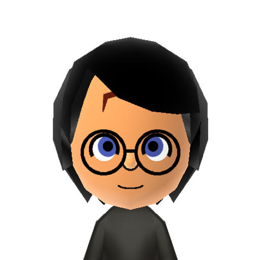 H.Potter Mii character preview
