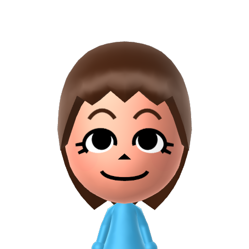 ムスメ Mii character: a Mii from Jinsei Game Wii