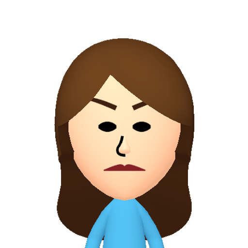 ∀∂√∞∴∵⊂⊃⌒■ Mii character: This Mii is from the Switch SDK as a SampleDB Mii.