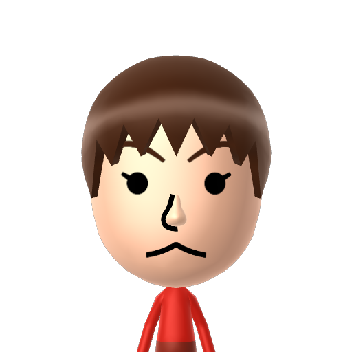 ? Mii character: A Mii uploaded to Check Mii Out Channel (WiiLInk)
