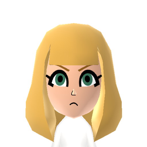 Lillie Mii character preview