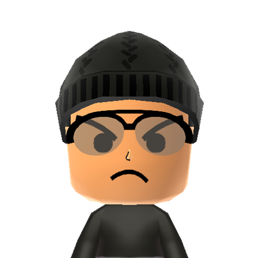 Bad Cop Mii character: Lord Business's henchman from "The Lego Movie".