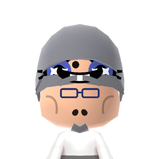 R2-D2 Mii character: The whistling and beeping Astromech droid from the "Star Wars" movies.