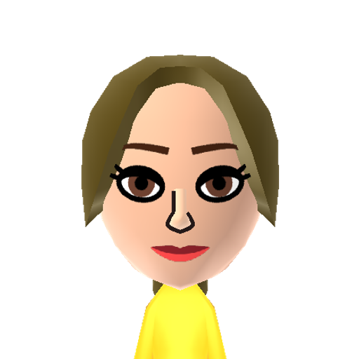 Belle Mii character preview