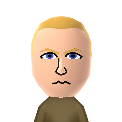 B.J. Mii character: The main protagonist from the Wolfenstein games with the exception of Enemy Territory.