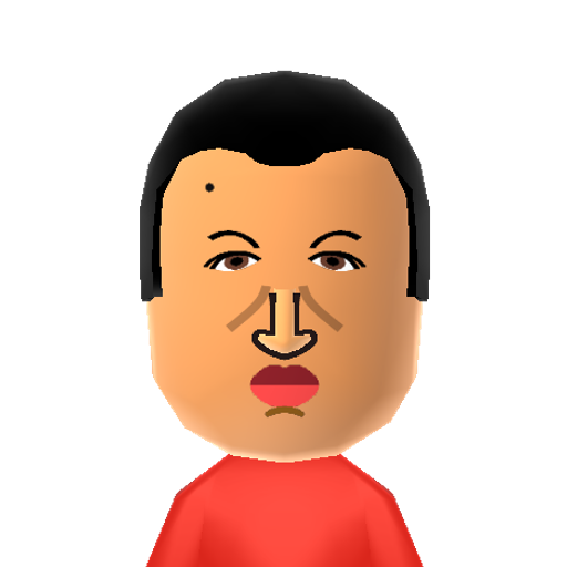 HugoChavez Mii character: Former President of Venezuela.
