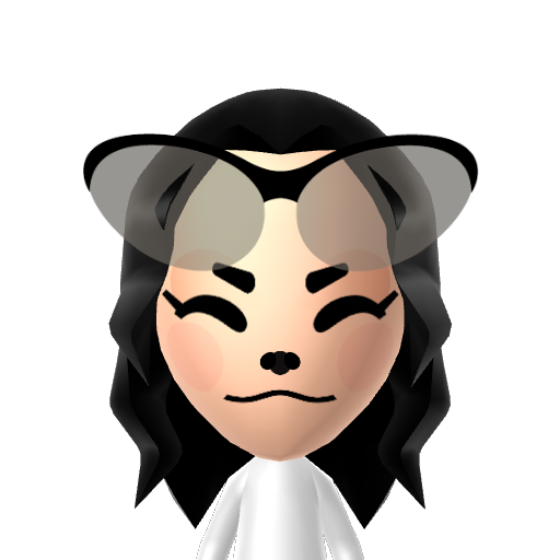 kitsune Mii character: A random Mii from my Wii U
