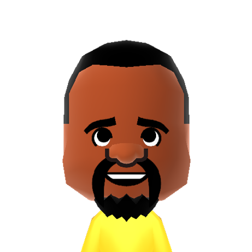 Bobby Mii character preview