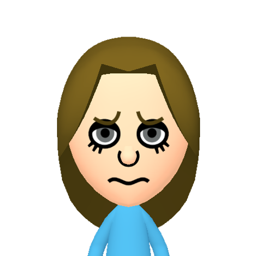 ĈĉĔĕĜĝ Mii character: This Mii is from the Switch SDK as a SampleDB Mii.