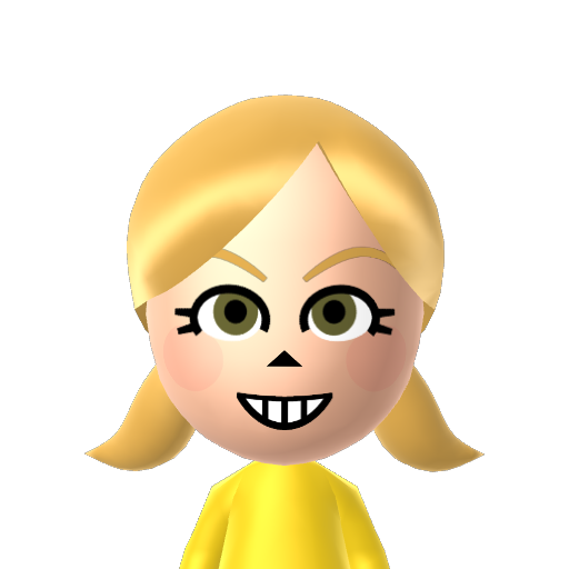 Tsumumochi Mii character: from @WiiMusicBooster