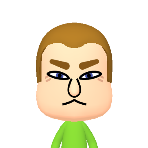 яё–—‘’‚‛“” Mii character: This Mii is from the Switch SDK as a SampleDB Mii.