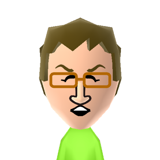 ロバート　ばば Mii character: A Mii from Yoshimoto Comedians