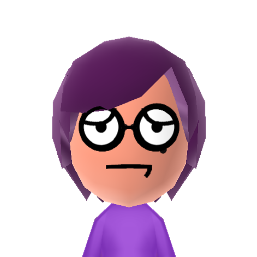 SethPurple Mii character preview