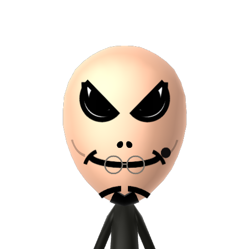 Skeleton Mii character: These are extracted and derived from the Mii Central Miis from the 3DS Miitopia.