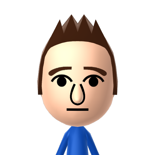 robbie Mii character: NNID: sanoman