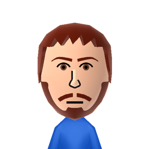 BlueSnake Mii character: NNID: Clyde_BLUESNAKE