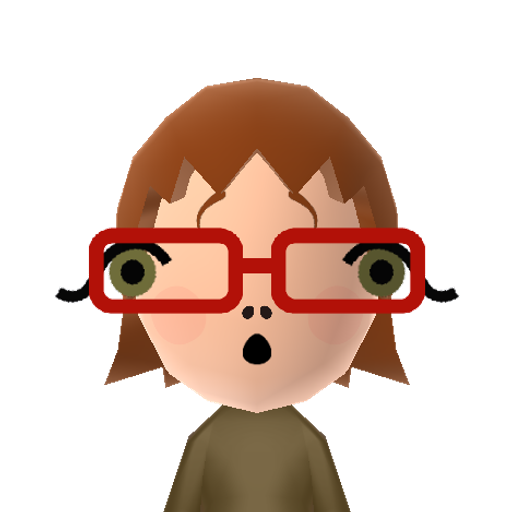 Æ Mii character: A random Mii frm my Wii