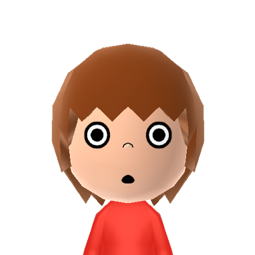 Ponyo Mii character: The main character (fish form) from the anime movie "Ponyo".