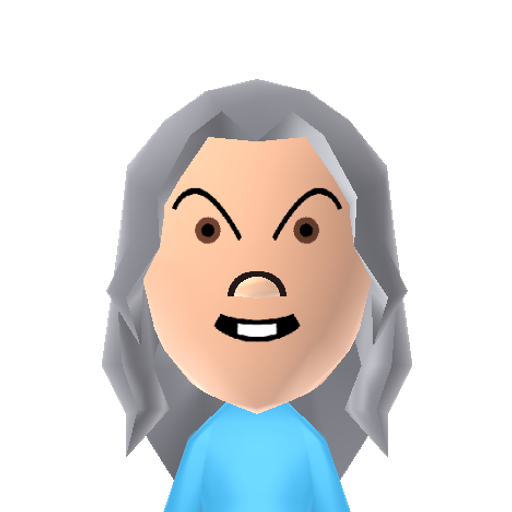  loose Mii character: Meme character based on "My Little Pony"