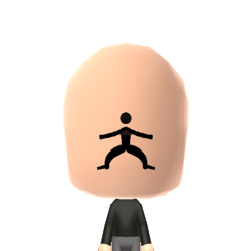 Stick man Mii character preview