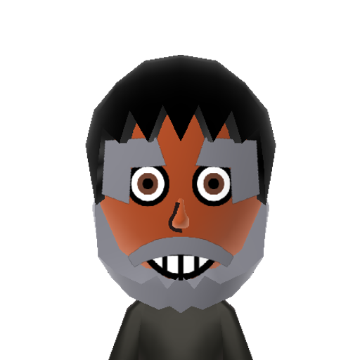 Cyborg Mii character preview
