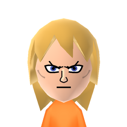 ssj3 goku Mii character: Goku from the "Dragon Ball" series as a super saiyan 3, or ssj3 for short