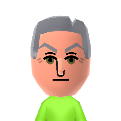 NINTENDO Mii character: a Default WaraWara Plaza Mii