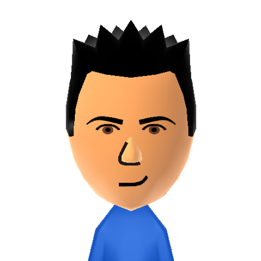 Zayn Malik Mii character: British male singer/songwriter, part of the popular boy band One Direction.