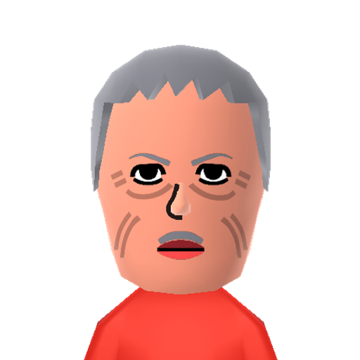 frank s.jr Mii character: The swingin' and singin' jazz player following in his father's footsteps.
