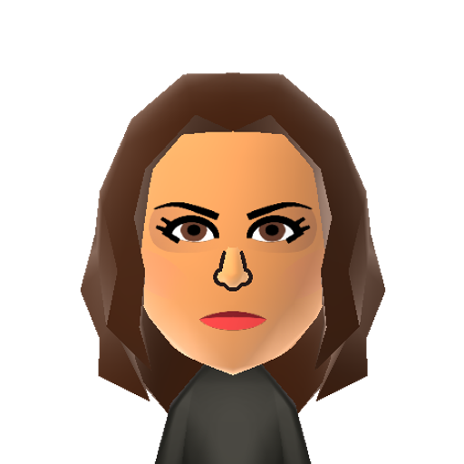 Sarah M. Mii character: The main protagonist of the show "Orphan Black." Played by Tatiana Maslany.