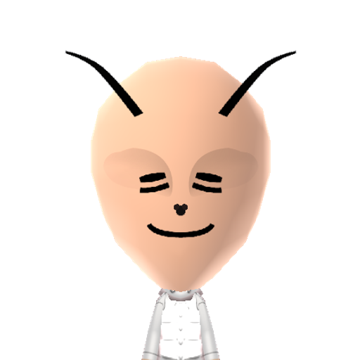 Blorg Mii character: (Source: https://www.reddit.com/r/tomodachilife/comments/10owlh1/)