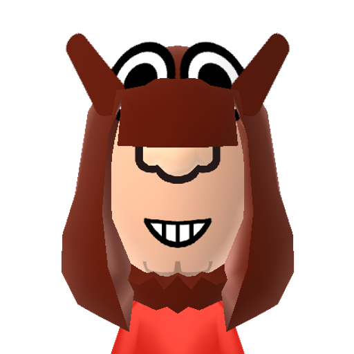 The Noid Mii character preview