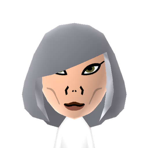 Rem Mii character: From the anime/manga "Death Note". The second Kira's Shinigami.