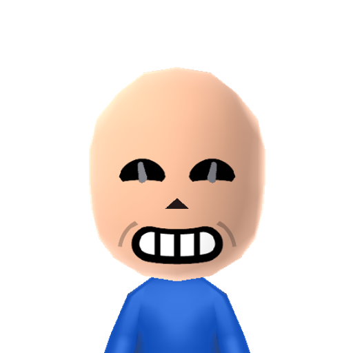 Sans Mii character preview