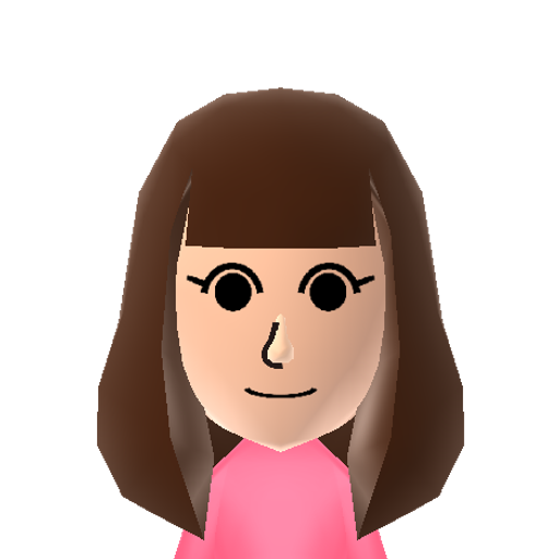 さき Mii character preview