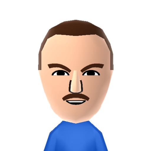 Walt D. Mii character: The creator of Disney and Mickey Mouse.