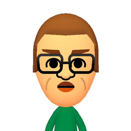 no name Mii character: This Mii is from the Switch SDK as a SampleDB Mii.
