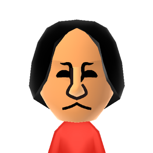 136 Mii character: A Mii from the Tomodachi Collection is interesting! MII Tsukuru Book