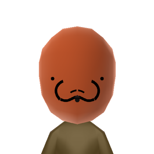 CuteSeal Mii character: A chibi-like representation of a seal-like animal.