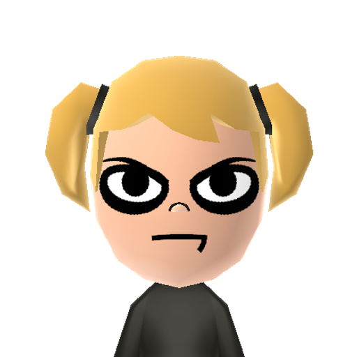 ロクシ Mii character: A Mii created by Smashed Tomatoes for Big Dachi Collection