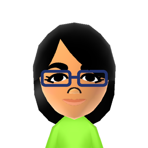 Mihara Mii character: 3DS Wii U promotional Miis
