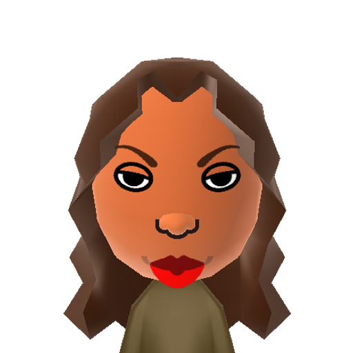 Zoe Mii character: First mate of the space transport Serenity from the TV series "Firefly" as played by Gina Torres. She fought as a Browncoat under Mal, and is a strong, loyal and deadly fighter with a wry disposition.