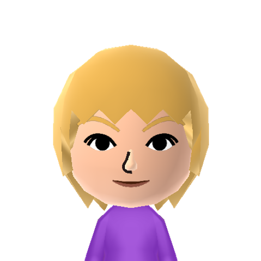 Rose Mii character preview