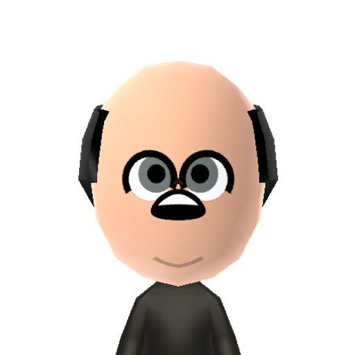 Dudley Mii character preview