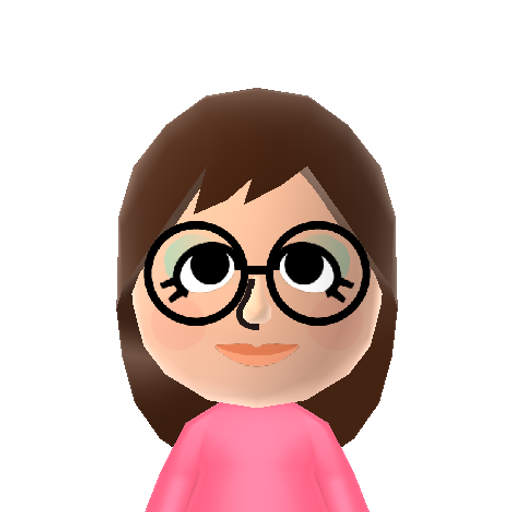 pink Mii character preview