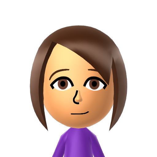 Dj Angie Mii character: A resident of Pixel Island (Season 1)