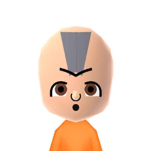 Aang Mii character preview